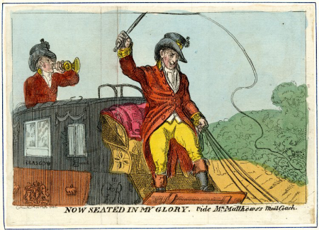 Now seated in my glory